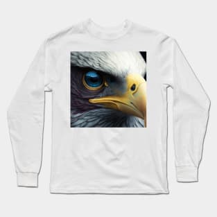 USA, Bald Eagle, America, American Flag, Long Sleeve T-Shirt